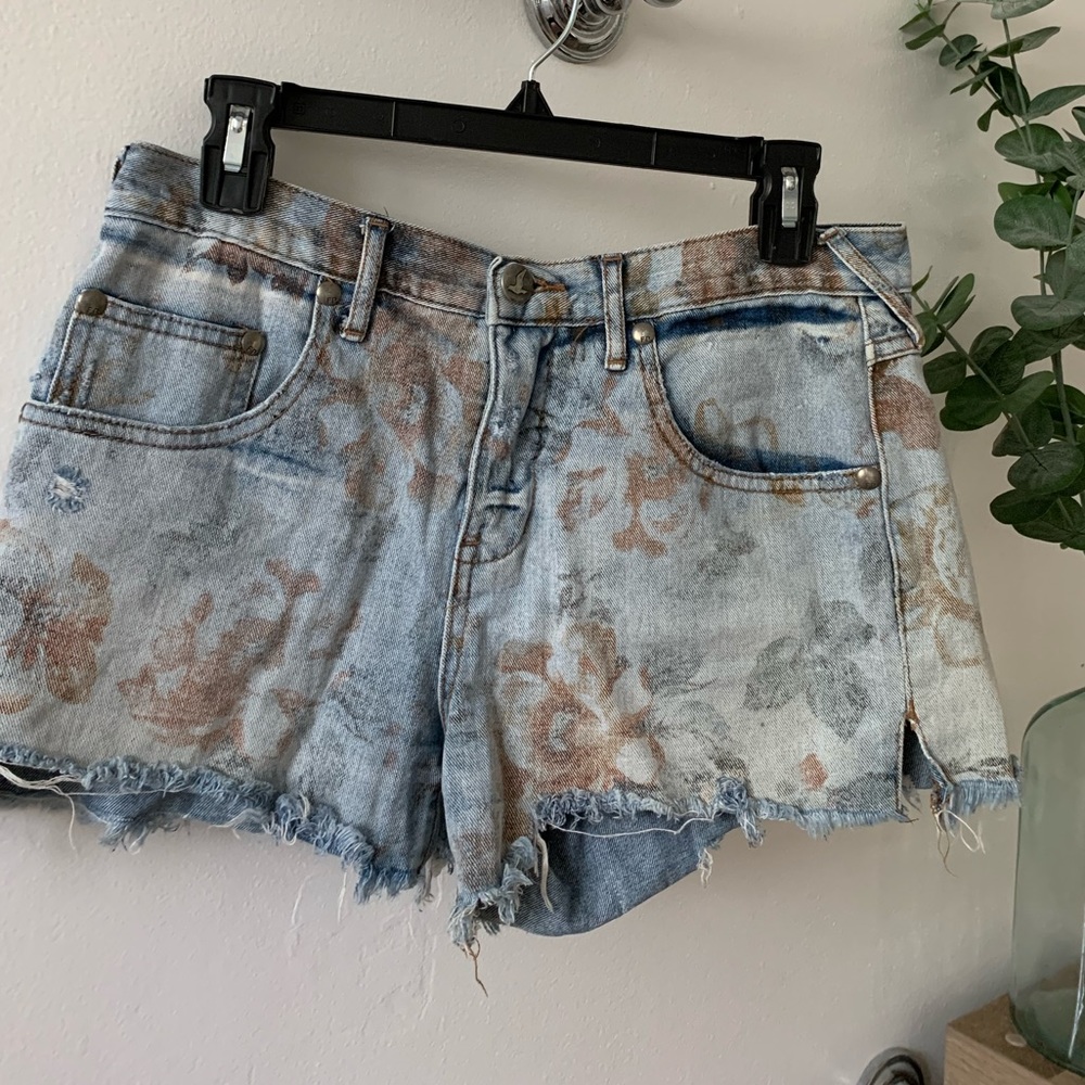 Free People Denim Shorts